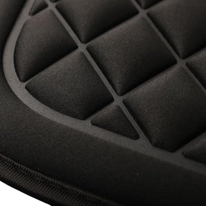 Car for Seat Cushion Driver with for Memory Foam and Non-Slip Bottom, 3D Ventilated Design Cooling, Anti-Slip Long Drives, Home Office School Use, 44 x 48 cm