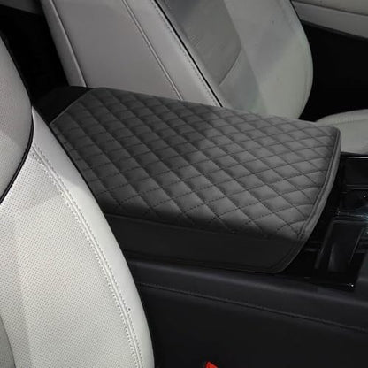 Compatible with Cadillac Armrest Center Console Cover Protector,Leather Anti-Scratch for Escalade 2021-2026,Armrest Cushion, Console Protector