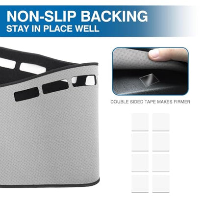 KUST Black Dash Cover for Dodge RAM 1500 2500 3500 2019-2024 2025 2026 Non-Slip Interior for Dodge RAM Accessories Dashboard Cover Custom Fit Dash Mat Sunshade Windshield Glare - size: Ram 19-26(Black)