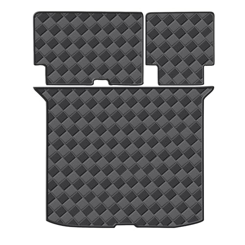 Cargo Mat & Backrest Mats for 2019-2024 2025 Honda Passport Accessories, All Weather Waterproof Rear Cargo Liner Rear Trunk Liner Back Seat Cover Protector - size: 2019-2025 Honda Passport