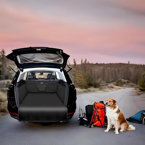 Cargo Liner for Dogs for Gen Toyota 4Runner 2010-2024 5th, Car Trunk Mat Waterproof Pet Cargo Cover Scrachproof Side and Bumper Flap Protector