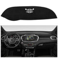 Dashboard Dash Board Cover Mat Carpet Compatible with Sorento 2016-2020 Dashboard Mat Covers Internal Accessories Black - style: Compatible with Sorento 2016-2020