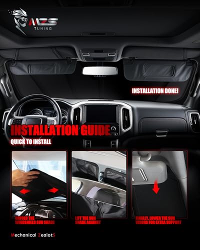 MZS Windshield Sun Shade Compatible with RX350 RX450H 2010-2015, Foldable Car Front Window Sunshade with Storage Pouch, Sun Visor Shield for Interior Protector - size: RX350 / RX450H 2010-2015