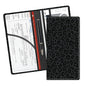 Leather Car Registration and Insurance Card Holder, Cute Car Accessories Vehicle Glove Box Car Organizer for Documents, Cards, License Luxury Black Leopard - color: Luxury Black Leopard