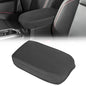 Center Console Cover fit for Toyota Tacoma 2016 2017 2018 2019 2020 2021 2022 2023,Soft Microfiber Leather Middle Console Armrest Cover,Arm Rest Box Lid Cushion Protector,Easy Clean,Black - color: Smooth Plain - Black