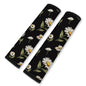 2Pcs Soft Auto Seat Belt Cover Pad Daisy Flower Print Car Seatbelt Shoulder Cushion for Comfortable Driving, Compatible with All Cars' Seatbelt and Backpack Straps - color: Daisies