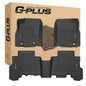 G-PLUS Floor Mats for Toyota 4Runner 2013-2024 & Fit Lexus GX460 2014-2023(Only for 5 Seats),All Weather TPE Custom Fit Floor Liner 1st & 2nd Row Heavy Duty Car Mats - size: 13-24|Fit Toyota 4Runner 5-Seat|3PCS