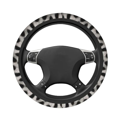 Cute Cat Print Steering Wheel Covers Non Slip Neoprene Universal 15 Inch Steering Wheel Protector Car Cover for Men Women - color: Cat1