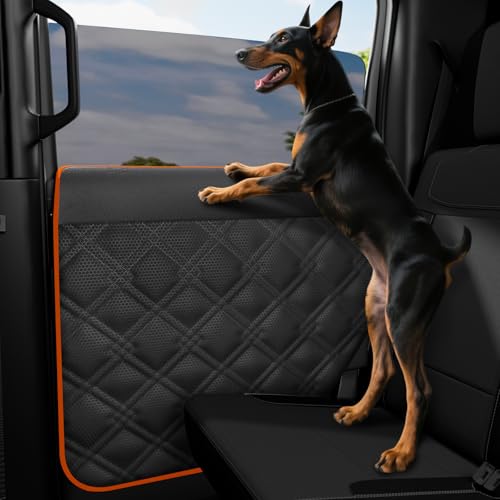 Dog car Door Protector: 20% Larger Designed Dog for Trucks & Large SUVs, 2 Packs [Left + Right] Thickened Waterproof Car Door Protector from Dog Scratching - size: Fit for Large SUV and Trucks