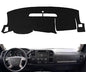 Dash Cover Mat Custom Fit for 07-13 Chevy Chevrolet Silverado 1500 2500HD 3500HD LS/LT/WT, 07-13 GMC Sierra 1500 2500HD 3500HD SL/SLE/WT,Dashboard Cover Pad Carpet(Black) Y74 - color: 07-13 Black