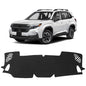 Dashboard Cover Mat for Subaru 2025 2026 Forester Accessories Black Flannel Material Anti-Slip Dash Cover Mat Sunshade Glare UV Rays Protector - size: for Subaru 2025-2026 Forester
