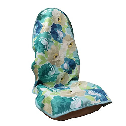 Car Seat Cover Protector Front Seats,for Gym Workout,Running,Swimming,Beach and Hiking,Waterproof Sweat Towel Bucket Seat Covers for Cars SUV Trucks (Chrysanthemum, 1Pcs)