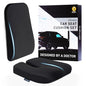 Elmara Doctor-Designed Car Seat Cushions for Driving – Car Seat Back Support, Driver Seat Cushion and Back Cushion for Car, Pillow for Driving Seat – The Ultimate Comfort Solution for Cars (Black)