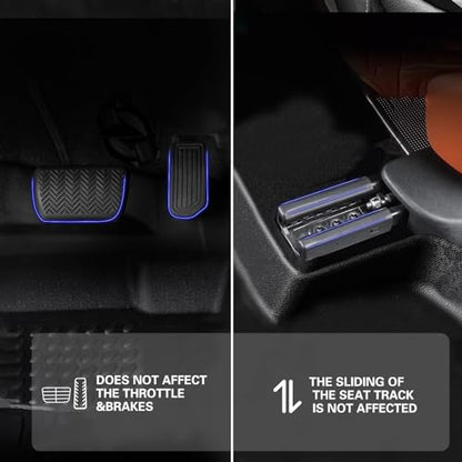 All Weather Rubber Floor Mats Compatible with 2013-2019 Ford Escape & 2013-2018 C-Max, 3Pcs Car Automotive Floor Mats & Cargo Liners Black