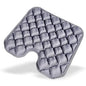Inflatable Seat Cushion, Coccyx Cushion for Office Chair, Car & Wheelchair, Ergonomic Pressure Relief for Tailbone & Sciatica, Adjustable Firmness, Non-Slip Seat Pad for Long Sitting 16.6" × 15.8"