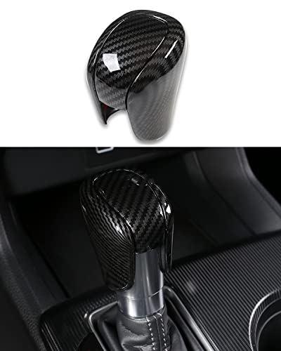 for 2023 2024 2025 2026 Honda CRV Gear Shift Knob Cover, for Civic 2022-2026 Interior Protector Trim Sticker, for Accord 2018-2026 Automatic Transmission CVT Boot Change Lever Decal -Carbon Fiber - color: Carbon Fiber, size: Full Cover