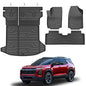 KARPAL Floor Mats for 2025 2026 Chevy Equinox (Only Gas) & GMC Terrain, All-Weather TPE Custom Fit Floor Liners Chevrolet Car Accessories - style: 2025-2026 | For Chevy Equinox | Full Set