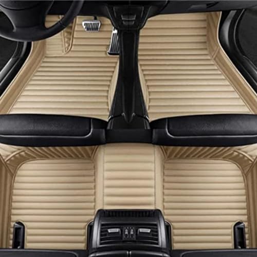 AerfineCar Mats Fit for BMW 1 2 3 4 5 6 7 8 Series X1 X2 X3 X4 X5 X6 X7 GT Waterproof car Floor mats Custom Full Coverage All Weather Protection Non-Slip Leather Floor Liners (Fashion Color 30) - color: Fashion Color 30