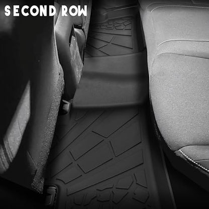 KARPAL Floor Mats for Nissan Sentra 2020-2025,TPE Rubber All Weather Protection Floor Liners Sentra Accessories Car Mats, Front & 2nd Row - style: 2020-2025 | For Nissan Sentra | 1st & 2nd Row