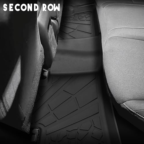 KARPAL Floor Mats for Nissan Sentra S/SV/SR 2020-2025 (Not fit 2026),TPE Rubber All Weather Protection Floor Liners Sentra Accessories Car Mats, Front & 2nd Row & Cargo Mat - style: 2020-2025 | For Nissan Sentra | Full Set