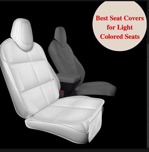 Car Seat Protector for Child Car Seat, Durable 600D Fabric Waterproof Car Seat Cover with Thick Pad Non-Slip Backing，No Imprints (Light Gray-1 pc) - color: Light gray-1 pc