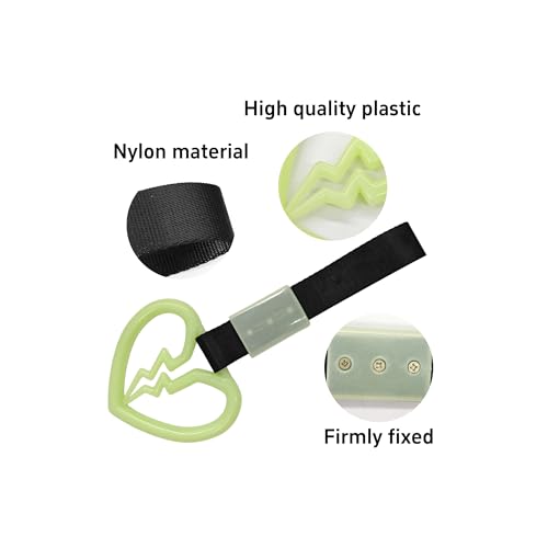 pson Broken Heart Car Handle Strap - color: Luminous
