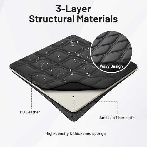 Autorder Center Console Cover for 2018-2026 Jeep Wrangler JL/Gladiator JT Accessories Leather Armrest Cushion Cover with Storage Pockets Anti-Scratch Armrest Pad for Cat Dog Pet - size: 2018-2026 Jeep Wrangler