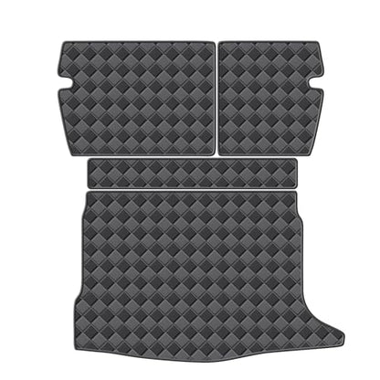 Cargo Mat & Backrest Mats for 2018-2025 Nissan Leaf (ZE1) Accessories, All Weather Waterproof Rear Cargo Liner Rear Trunk Liner Back Seat Cover Protector - size: 2018-2025 Nissan Leaf