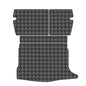 Cargo Mat & Backrest Mats for 2018-2025 Nissan Leaf (ZE1) Accessories, All Weather Waterproof Rear Cargo Liner Rear Trunk Liner Back Seat Cover Protector - size: 2018-2025 Nissan Leaf