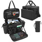 Trunab Patrol Bag Law Enforcement, Police Duty Bag, Car Front Seat Organizer Compatible with 15.6” Laptop, Multiple Compartment, Molle Webbing, Removable Strap, Detachable Kettle Bag