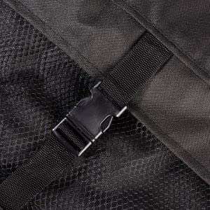 TIROL Waterproof Front Seat Covers High Back Seat Cover Bucket Seat Covers with Multi-Pockets for Semi Truck Cars Van SUV Pickup (2PCS) - color: Black - 2 Pack
