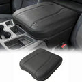 Center Console Cover Compatible with 2019-2026 Chevy Silverado & GMC Sierra Accessories, Only fit for 40/20/40 Jump Seat, Leather Middle Console Arm Rest Protective Cover, Anti-Scratch - size: For 2019-2026 jump seat cosnole