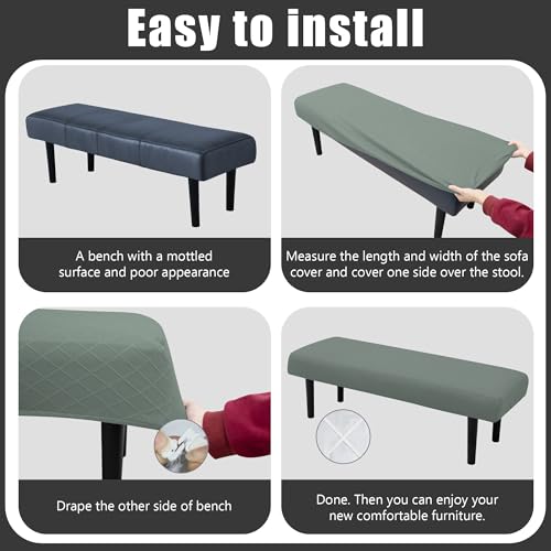 Long tablecloth, seat cover, washable, suitable for rectangular dining chairs in restaurants and living rooms (Argyle pea green, Standard) - color: Argyle Pea Green
