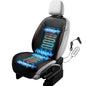 2026 Upgraded Summer Cooling Seat Cover Front Seat, 12V Ventilated Cooling Car Seat Cushion with Massage, Winter and Cooling Seat Cover for Car SUV Truck Universal Fit (Winter,Summer&Massage-2) - color: Winter,Summer&Massage-2