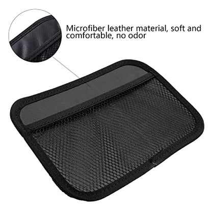 INNOLIFE 4-Piece Car Organizer Net Pocket, Side Pocket Holder, Phone Sunglasses Storage - 8"x5.75"
