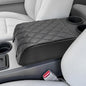 KBH Center Console Armrest Cover for F150 2004-2014, Lincoln Mark LT 2006-2008, Ford Expedition 2007-2017, Arm Rest Lid Cushion, Anti-Scratch, Black (Fits Bucket Seat Console Only) - size: Bucket Seat, 04-14 F150, Black