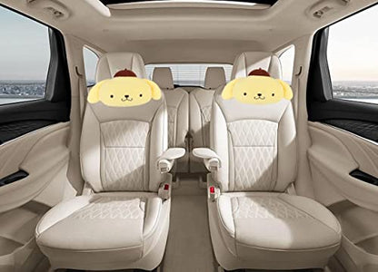 Roffatide Anime Pompom Purin Car Neck Pillow 1 Pcs Plush Auto Head Neck Rest Cushion for Chairs, Recliners, Driving Seats (LYS10107) - color: D 1 Pc Car Neck Pillow