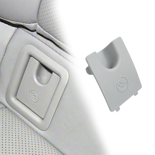 for Toyota Corolla Child Seat Anchor Cover, ISOFIX Rear Row Child Seat Safety Belt Hook Buckle Cover Replacement for Toyota Corolla/Corolla Cross/Frontlander 73731-12020 1pc (Grey) - color: Grey