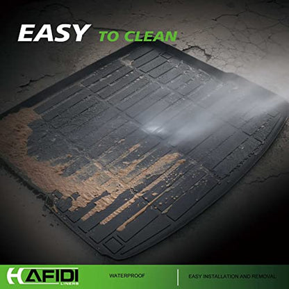 HAFIDI® Floor Mats & Cargo Liner Set Fit for 2021-2026 Hyundai Elantra & Elantra N (Not for Hybrird) All Weather TPE Anti-Slip Car Full Set Floor Liners Custom Accessories - Black - style: 20) For Elantra 2021-2025 Full Set