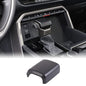Aunginsy Car Gear Shifter Hand Brake Trim Cover Compatible with Toyota Tundra 2022+, Sequoia 2023+ & Tacoma 2024+, Automatic Center Console Gear Shift Head Knob Scratch Protector Cover ABS Accessories - color: Matte Black(A)