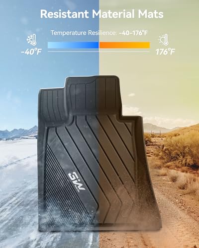 3W Floor Mats & Cargo Liner Fit for BMW 5 Series G30 2017-2023 All Weather TPE Floor Liner Custom Fit for BMW G30 5 Series 520i 530i 535i 540i 540d 550i Full Set Car Accessories (Not for GT & 530e) - style: 6) 5 Series 2017-2023 | Full Set