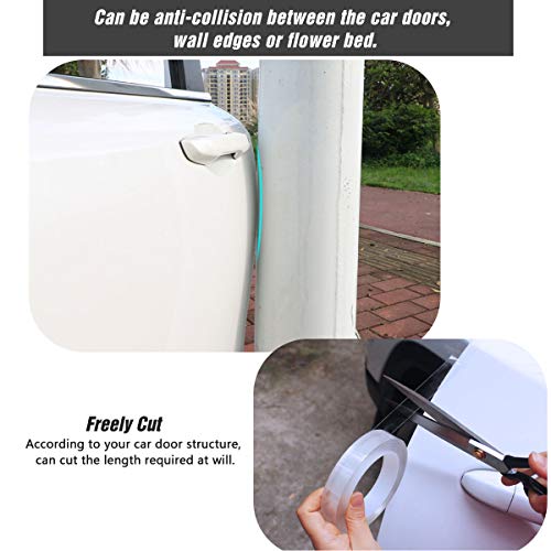 ToLanbbt Car Door Edge Guard Invisible Automotive Door Sill Guard Protectors Anti-Scratch Adhesive Tape Waterproof Strips for Car Door Edge Protection (33Ft x 3.94”, Transparent) - size: 33Ft x 3.94”
