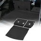Cargo Liner Compatible with 2025-2026 Jeep Wagoneer S EV Trunk Mat Cargo Mat Back Seat Cover Protector (Backrest Mats+Cargo Liner) - size: FOR 2025-2026 Jeep Wagoneer S EV