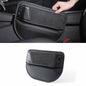 BETTERHUMZ Car Seat Gap Filler Organizer Compatible with BMW BMW G30 G20 F40 G21 G28 G11 G12 Z4 G32 G29 X1 X2 X3 X4 Series for Alcantara Car Side Seat Storage Box Accessories (carbon leather)