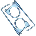 2.25" Exhaust Clamp With Hanger, Exhaust Pipe Hanger Muffler Hanger Universal for 2.25 Inch Exhaust Pipes(2 Pcs) - size: 2.25 Inch-2 PACK