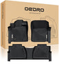 OEDRO Floor Mats Fit for Toyota Tundra 2026 2025-2022 Double Cab, TPE All Weather Tundra Floor Liners Custom Fit 1st & 2nd Row Car Mats - style: 2022-2026 Toyota Tundra Double Cab