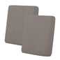 Easy-Going Stretch Individual Loveseat Couch Cushion Cover Sofa Cushion Furniture Protector Sofa slipcover Soft Flexibility with Elastic Bottom (2-Piece Loveseat Cushion Cover, Taupe) - color: Taupe, size: 2-piece