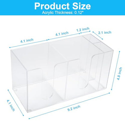 YeeBeny Cup Holder with Marker Double, Party Cup Organizer Storage Party Cup Dispenser Cup Mark Your Cup, Double, Cup Dispenser | Disposable Cup Dispenser, Perfect for Any Occasion - size: Double