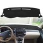 Dash Cover Mat Custom Fit for Toyota Highlander Dashboard Pad Cap Carpet Protector K344 (Black) - color: Black