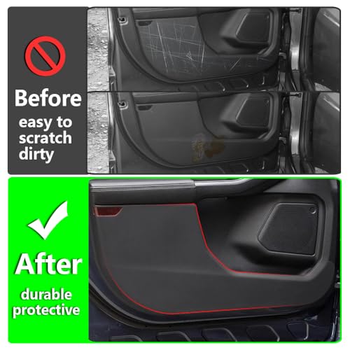 Car Door Anti Kick Pad for Ford Escape Accessories 2020 2021 2022 2023 2024 2025 2026 Protector Collision Stickers Inner Decorative